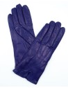 GUANTO IN PELLE E CASHMERE DONNA "POINTELLE"