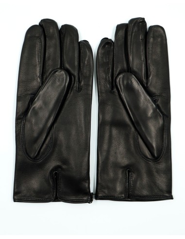 GUANTO IN PELLE E CASHMERE UOMO
