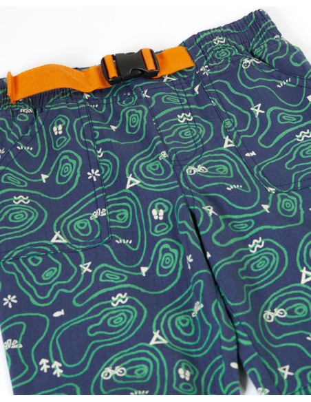 PANTALONI BIMBO IN COTONE BIOLOGICO "PIONEER"
