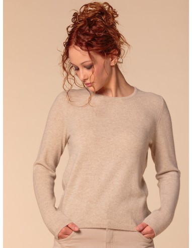 PULL BASIC IN 100% BABY CASHMERE "OLIVIA"