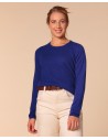 PULL BASIC IN 100% BABY CASHMERE "OLIVIA"