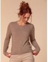 PULL BASIC IN 100% BABY CASHMERE "OLIVIA"