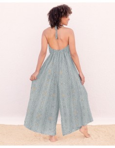 TUTA YOGA E ZUMBA IN ECOVISCOSA "JASMINE" - SALVIA 2