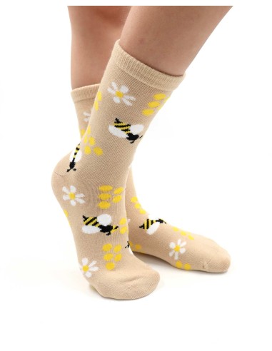 CALZINI  IN BAMBU BAMBINI "MIELE"