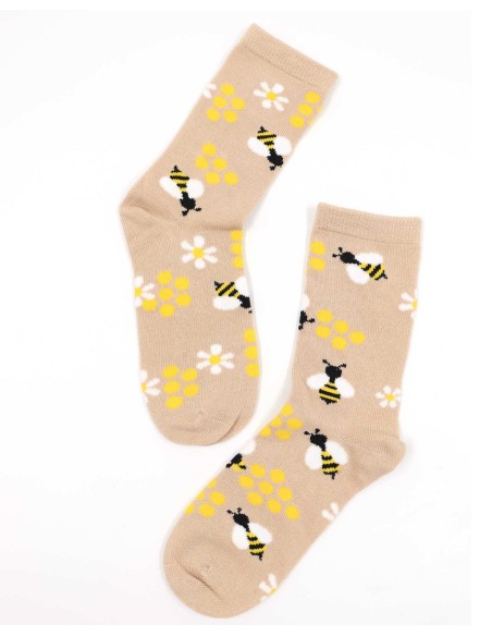 CALZINI  IN BAMBU BAMBINI "MIELE"