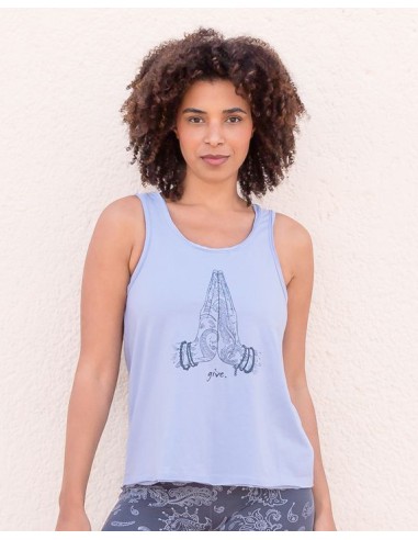 CANOTTA YOGA "ALASKA" IN LYOCELL E COTONE BIO