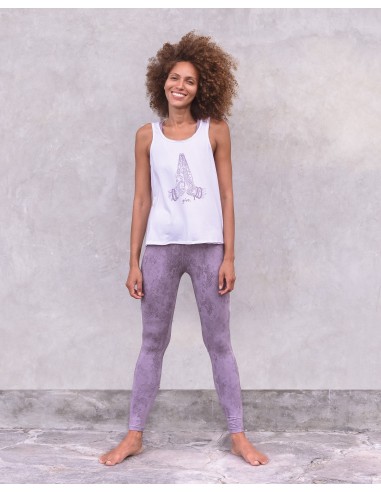 CANOTTA YOGA "ALASKA" IN LYOCELL E COTONE BIO