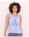 CANOTTA YOGA "ALASKA" IN LYOCELL E COTONE BIO
