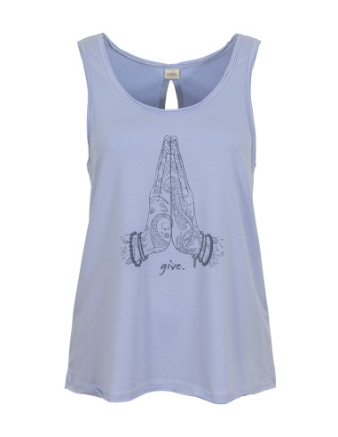 CANOTTA YOGA "ALASKA" IN LYOCELL E COTONE BIO