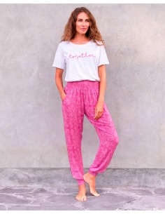 PANTALONE JOGA IN ECOVISCOSA "ANANDA" 2