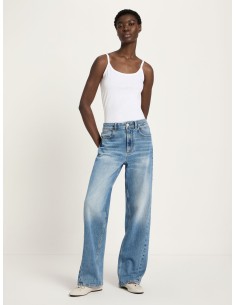 JEANS DONNA IN COTONE BIOLOGICO "STRAIGHT"