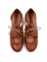 SCARPETTA FRANCESINA VINTAGE IN PELLE "FOXE"