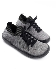 SNEAKERS BAREFOOT IN CANAPA E LYOCELL "ESSENCE" - GRIGIO