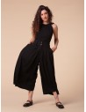 GONNA PANTALONE IN BAMBU' SATIN