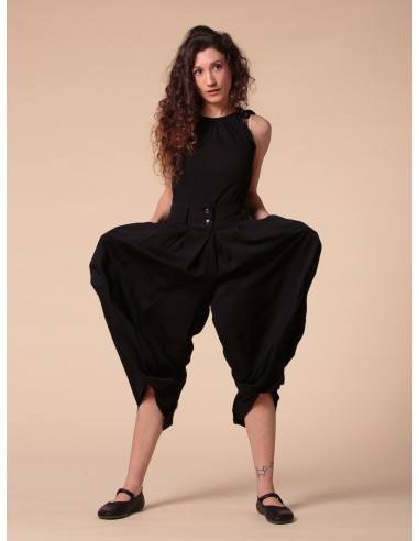 GONNA PANTALONE IN BAMBU' SATIN