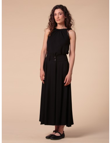 GONNA PANTALONE IN BAMBU' SATIN