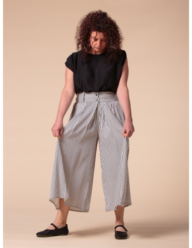 GONNA PANTALONE IN BAMBU' SATIN