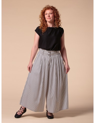 GONNA PANTALONE IN BAMBU' SATIN