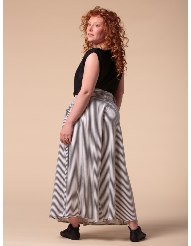 GONNA PANTALONE IN BAMBU' SATIN