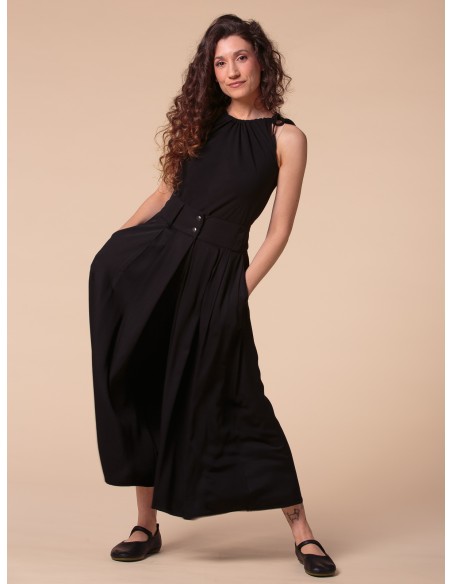 GONNA PANTALONE IN BAMBU' SATIN