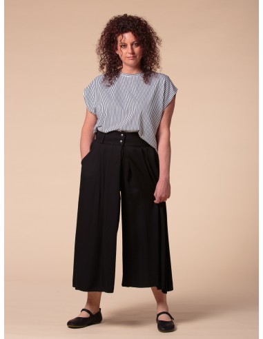 GONNA PANTALONE IN BAMBU' SATIN