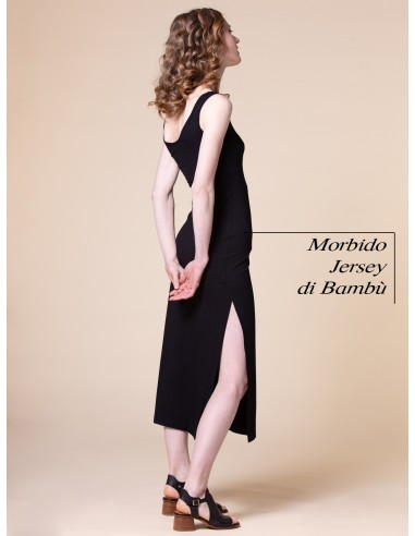 ABITO LUNGO SLIM IN BAMBU' "ANN"