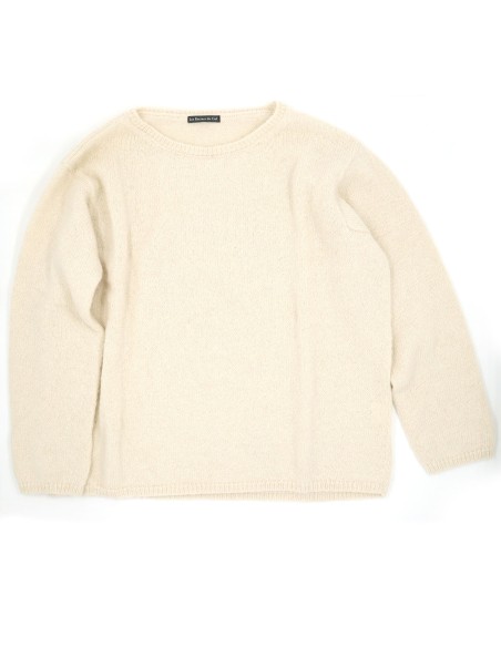 PULL BASIC IN 100% BABY ALPACA "AURORE"