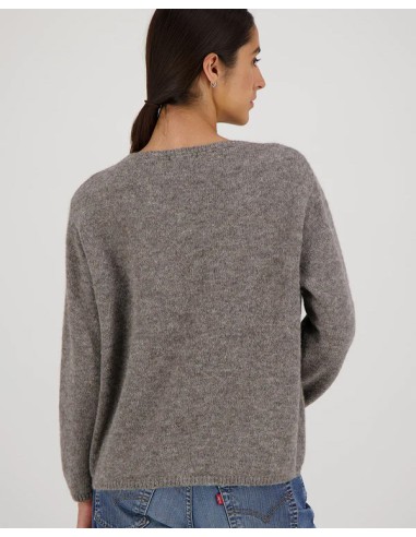 PULL BASIC IN 100% BABY ALPACA "AURORE"