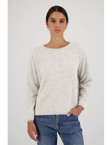 PULL BASIC IN 100% BABY ALPACA "AURORE"