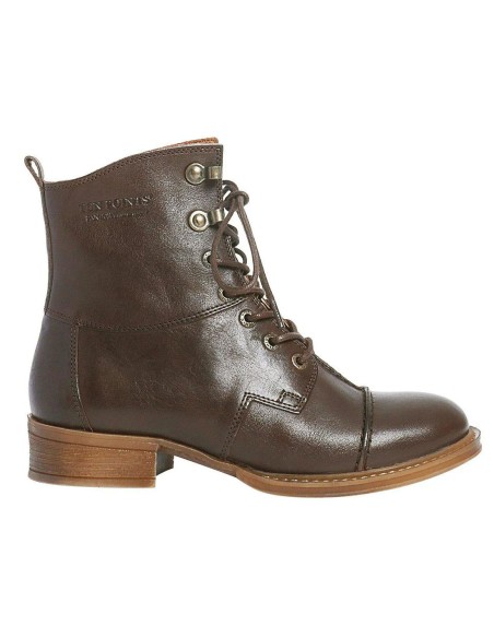 Stivaletto donna in pelle naturale chrome free e senza nichel