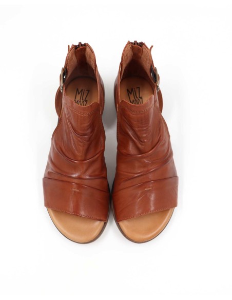 SANDALO ALTO IN PELLE A CONCIA VEGETALE "DIPPER"