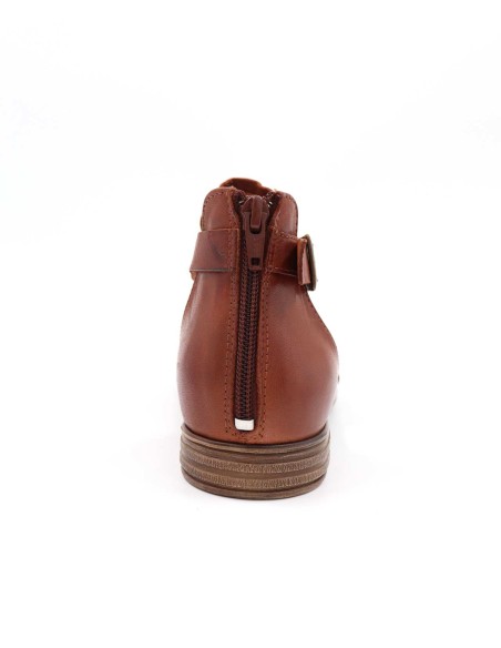 SANDALO ALTO IN PELLE A CONCIA VEGETALE "DIPPER"