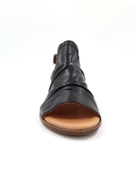 SANDALO ALTO IN PELLE A CONCIA VEGETALE "DIPPER"