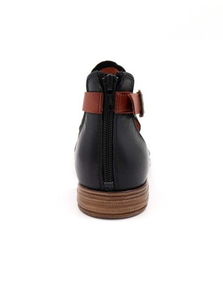 SANDALO ALTO IN PELLE A CONCIA VEGETALE "DIPPER"