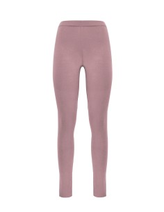 LEGGINGS BASIC IN BAMBU' - TORTORA ROSE'