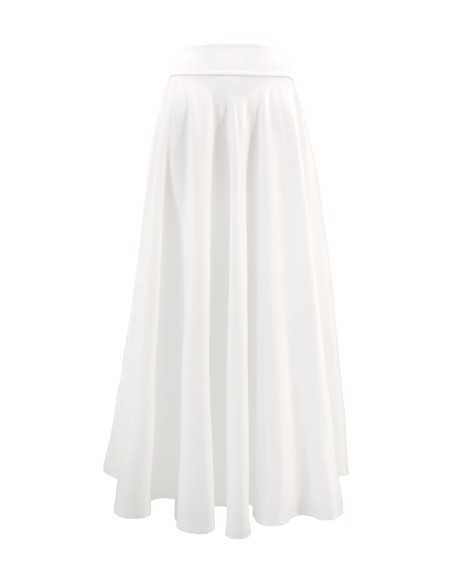 GONNA CON SPACCO IN 100% BAMBU' SATIN "LYRA"