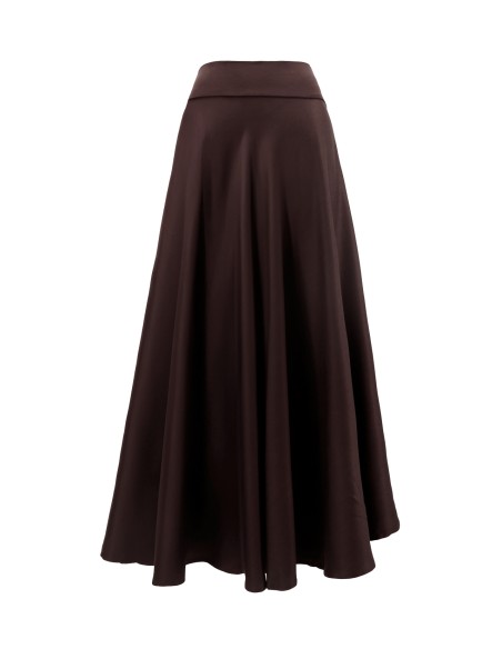 GONNA CON SPACCO IN 100% BAMBU' SATIN "LYRA"