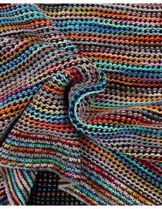 MINIGONNA IN MAGLIA DI COTONE PIMA FATTA A MANO "GIADA" -... 2