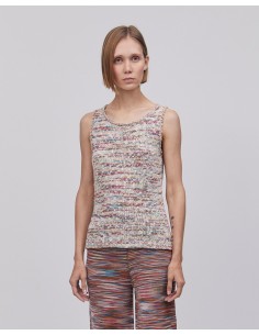 TOP SMANICATO IN COTONE PIMA FATTO A MANO "ANTIOQUIA" -... 2