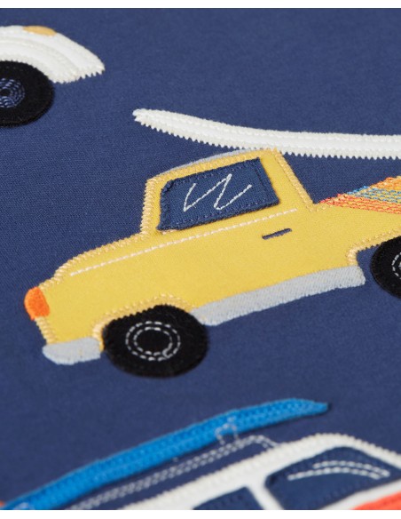 T-SHIRT IN COTONE BIOLOGICO "VEICOLI"