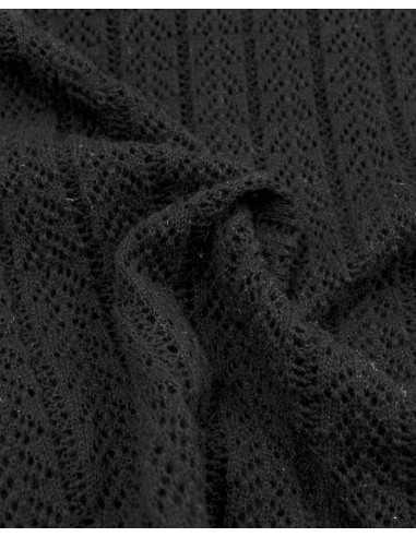 ABITO MIDI IN COTONE PIMA E LINO FATTO A MANO "TEXTURE"