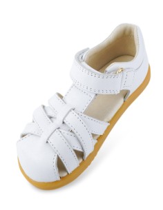 SANDALO BOBUX I-WALK JUMP IN PELLE - BIANCO 2
