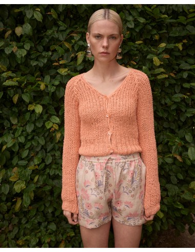 SHORTS IN 100% LINO "TARA"