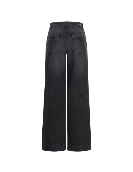 Jeans donna a palazzo in Cotone Biologico vegan e sostenibile
