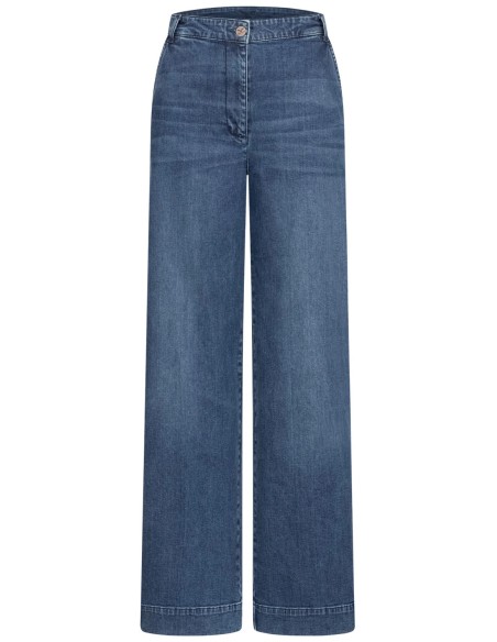 Jeans donna a palazzo in Cotone Biologico vegan e sostenibile