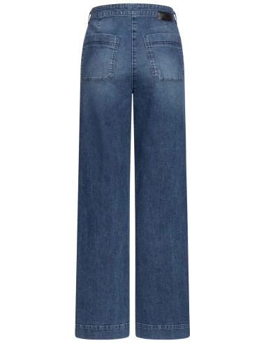 Jeans donna a palazzo in Cotone Biologico vegan e sostenibile