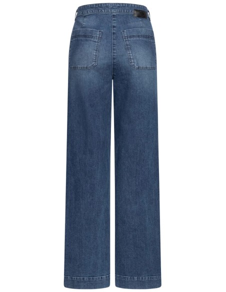 Jeans donna a palazzo in Cotone Biologico vegan e sostenibile