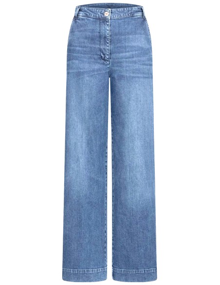 Jeans donna a palazzo in Cotone Biologico vegan e sostenibile