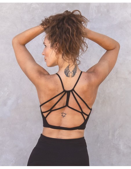 TOP YOGA IN COTONE BIOLOGICO "CAROLINA"