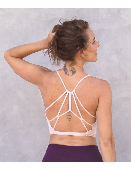 TOP YOGA IN COTONE BIOLOGICO "CAROLINA"